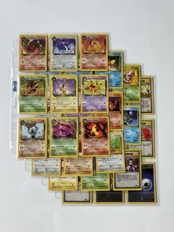 Pokemon TCG WOTC Team Rocket Set - Part Complete including Rares - 36/82 Cards! - Image 1