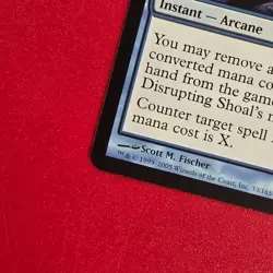 Disrupting Shoal Betrayers of Kamigawa Regular LP MTG Ships FAST - Image 4