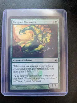 1x MTG Fangren Marauder Mirrodin Besieged Foil - Near Mint - Actual Photos - Image 1