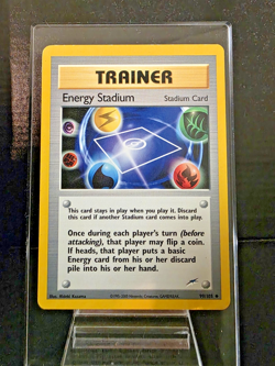 Energy Stadium 99/105 Neo Destiny Rare NM/LP Pokemon TCG - Image 1