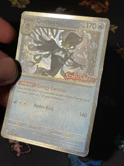Pokemon Cards Quaquaval SVP005 Scarlet & Violet Prerelease STAMPED Promo- (NM) - Image 3