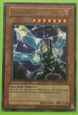 YUGIOH BARREL DRAGON - RARE - RP01-EN044 - NM/M - Image 1