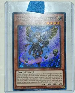 Yugioh Gem-Knight Nepyrim BLMM-EN021 Secret Rare 1st Ed NM - Image 1