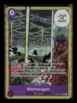Mamaragan OP15-078 SR Adventure on Kami's Island One Piece NM/M - Image 1