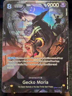 Gecko Moria OP06-086 SR Alt Art English - One Piece TCG Wings Of The Captain - Image 1