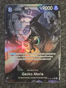 Gecko Moria OP06-086 SR Alt Art English - One Piece TCG Wings Of The Captain - Image 2