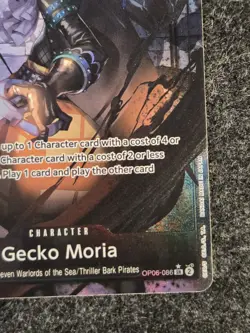 Gecko Moria OP06-086 SR Alt Art English - One Piece TCG Wings Of The Captain - Image 5