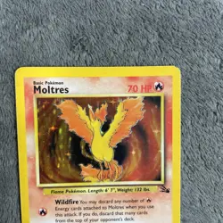 Pokemon TCG Fossil Set Moltres Holo/Non Holo Pokemon Card Bundle LP-MP - Image 4