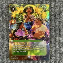 Disney Lorcana Wilds Unknown The Family Scattered 231/204 Enchanted Holo - Image 1