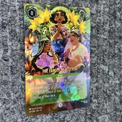 Disney Lorcana Wilds Unknown The Family Scattered 231/204 Enchanted Holo - Image 3