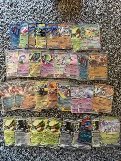 Pokemon TCG 34 Card Lot Of Ex’s Various Sets English NM - Image 1