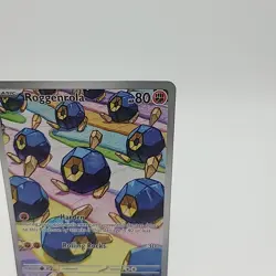 Roggenrola 127/086 SV White Flare Pokemon Card Illustration Rare NM - Image 3