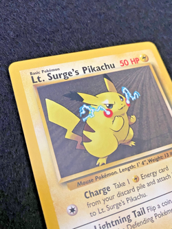 Lt. Surge's Pikachu 81/132 Gym Heroes | Near Mint (NM) - vintage Pokemon card - Image 2