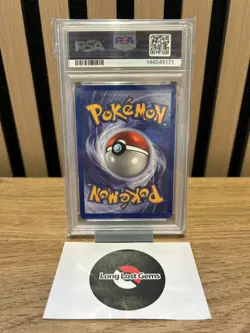 PSA 8 Machamp 8/102 Base Set 1st Edition Pokemon Card MINT - Image 2