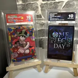 ACE 10 Luffy ONE PIECE Day 2025 P-110 & DON!! 2set PROMO Japanese ONE PIECE Card - Image 1