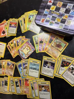 Vintage Pokemon Card Non-Holo Lot - Image 1