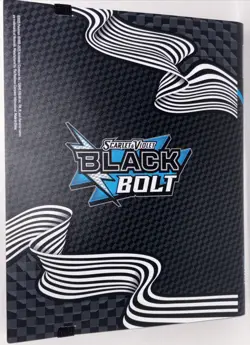 Pokemon TCG Card BLACK BOLT Binder - BINDER ONLY - Empty Holds 396 Cards - NEW - Image 3