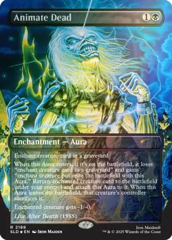PSL Magic the Gathering Secret Lair x Iron Maiden Album Art Foil Edition - Image 3