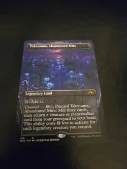 Takenuma, Abandoned Mire (Extended Art) Kamigawa: Neon Dynasty Regular - Image 1