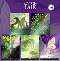 1x Secret Lair: Garden Buds: Rainbow Foil Edition New Sealed Product - Magic: T - Image 1