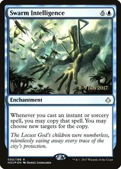 Swarm Intelligence Hour of Devastation Prerelease Promos - Lightly Played Foil - Image 1