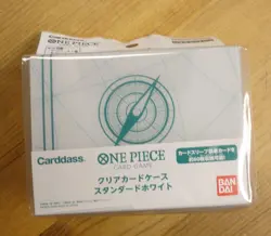 One Piece Card Game White Card Case (Deck Box) by Bandai BAN2667950 - Image 1
