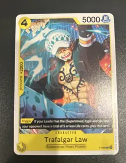 Trafalgar Law - P-088 Premium Booster The Best Volume Two One Piece TCG Non Holo - Image 1