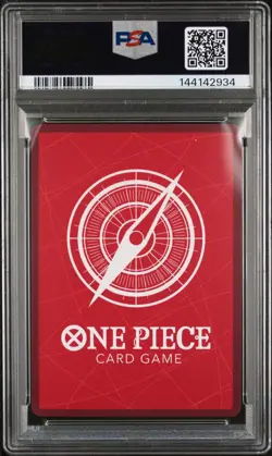 One Piece OP13 Carrying on His Will - Monkey.D.Luffy 001 Leader Alt Art - PSA 10 - Image 2