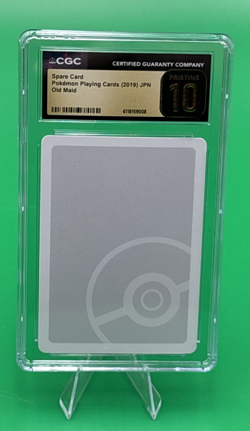 POKEMON JAPANESE SPARE CARD OLD MAID PLAYING CARDS CGC PRISTINE 10 - Image 1