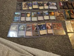 HUGE FINAL FANTASY MTG LOT, ALL HOLO/BORDERLESS/MYTHIC 100s OF CARDS check video - Image 3