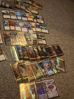 HUGE FINAL FANTASY MTG LOT, ALL HOLO/BORDERLESS/MYTHIC 100s OF CARDS check video - Image 5
