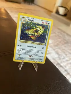 Pokemon Pidgeot 08/64 Jungle Holo Rare Unlimited English 80 HP Card - Image 3