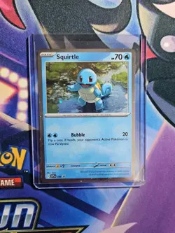 Squirtle - 048 (Cosmos Holo), Scarlet & Violet Promo Card, NM Condition - Image 3