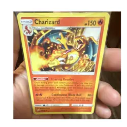Charizard 14/181 Sm-Team Up Pokemon Card 150 HP Rare Continuous Blaze Ball - Image 1