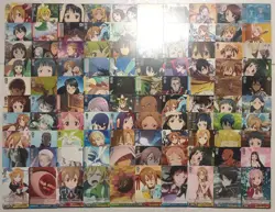 Lot of 100 Weiss Weiβ Schwarz Sword Art Online Trading Card set - Image 1