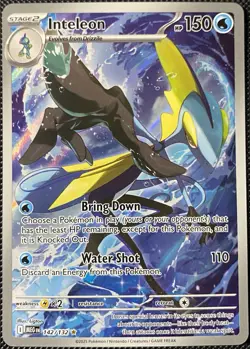 Inteleon 142/132 Me01: Mega Evolution Holo - Pokemon Card - Image 1