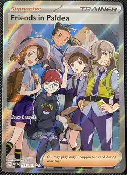 Friends in Paldea 137/131 Sv: Prismatic Evolutions Holo - Pokemon Card - Image 1
