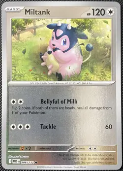 Miltank 106/132 Me01: Mega Evolution Reverse Holo - Pokemon Card - Image 1