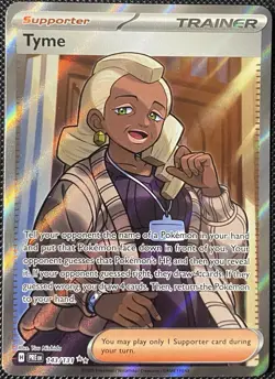 Tyme 143/131 Sv: Prismatic Evolutions Holo - Pokemon Card - Image 1