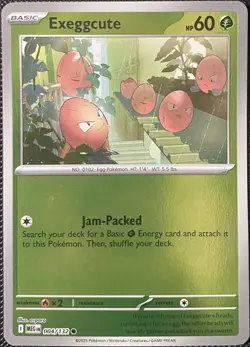Exeggcute 004/132 Me01: Mega Evolution Reverse Holo - Pokemon Card - Image 1