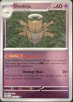 Shedinja 061/132 Me01: Mega Evolution Reverse Holo - Pokemon Card - Image 1