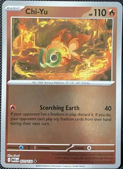 Chi-Yu 031/132 Me01: Mega Evolution Reverse Holo - Pokemon Card - Image 1