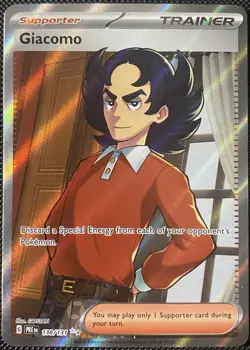 Giacomo 138/131 Sv: Prismatic Evolutions Holo - Pokemon Card - Image 1