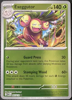 Exeggutor 005/132 Me01: Mega Evolution Reverse Holo - Pokemon Card - Image 1