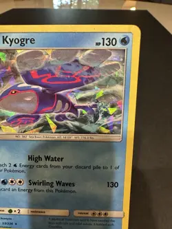 Pokemon XY Primal Clash Kyogre Card 53/236 Regular Rare Near Mint NM - Image 3