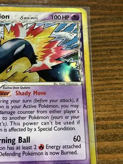 Pokemon TCG Typhlosion EX Dragon Frontiers Holo Rare Card 12/101 - Image 3