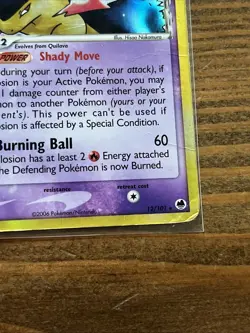 Pokemon TCG Typhlosion EX Dragon Frontiers Holo Rare Card 12/101 - Image 5