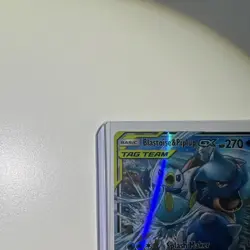 Pokemon TCG Blastoise & Piplup GX 38/236 Cosmic Eclipse Ultra Rare Holo English - Image 3
