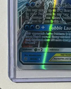 Pokemon TCG Blastoise & Piplup GX 38/236 Cosmic Eclipse Ultra Rare Holo English - Image 5