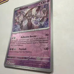2023 Pokemon TCG Mewtwo Scarlet & Violet-151 150/165 Reverse Holo NM - Image 3